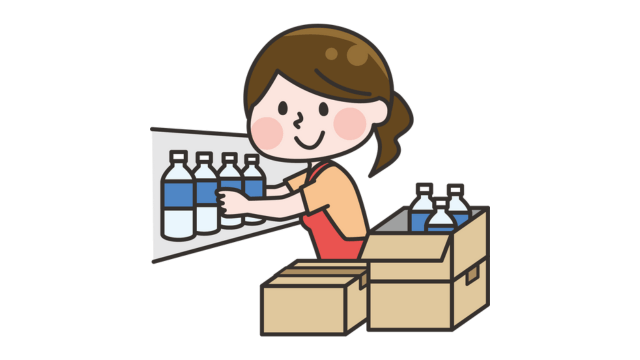 心得⑤:「何を優先して出すべき?」指示がなくても考えよう! 品出し バイト アイキャッチ