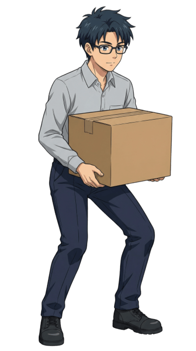 品出しで腰を壊さないための「安全攻略フォーム」